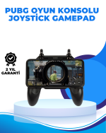 Joystickli ve Tetikleyicili PUBG Mobile Gamepad Oyun Kontrolcüsü