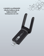 USB WiFi Adaptör – 1200 Mbps Hız