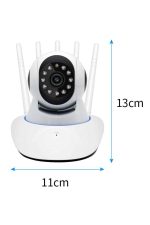 LED Aydınlatmalı 5 Antenli Motorlu 1080P Wifi Kamera Sensörlü