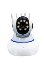 LED Aydınlatmalı 5 Antenli Motorlu 1080P Wifi Kamera Sensörlü