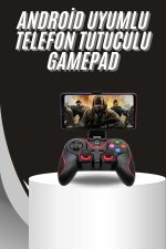 Kablosuz Oyun Kolu Bluetooth Joystick Gamepad Android Uyumlu