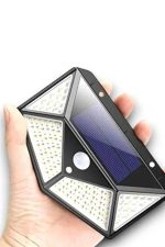 Güneş Enerjili Bahçe Lambası 100 Led Bahçe Lambası Bahçe Aydınlatma