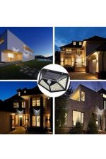 Güneş Enerjili Bahçe Lambası 100 Led Bahçe Lambası Bahçe Aydınlatma