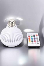 Kablosuz Bluetooth Hoparlör Led Lamba