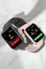 Akıllı Saat Adım Sayar, Kalp Atışı İzleme Dokunmatik Bluetooth Bağlantılı