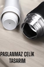 Şık ve Dayanıklı 3 Bardaklı Termos Seti Uzun Süre Isı Koruma Özellikli