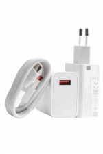 Beyaz Ultra Plus Hızlı Şarj Seti Şarj Adaptörü ve Kablosu 67W