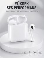 2. Nesil Bluetooth Android ve İOS Uyumlu Kablosuz Kulaklık Çağrı Cevaplama