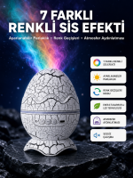 Yıldız Gökyüzü Efektli Çok Modlu Gece Işığı