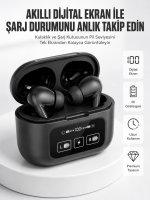 Kablosuz Bluetooth Kulaklık Pro Yeni Nesil Dokunmatik Kontrol