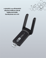 Realtek Chipsetli 5G Destekli Yüksek Hızlı Ağ Adaptörü