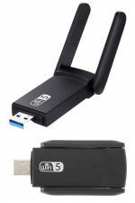 Mbps Wifi Alıcı Kablosuz Wifi Adaptörü Çift Band Çift Antenli Yeni Nesil
