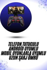 Yeni Nesil X3 Gamepad Android Uyumlu Telefon Tutucu Özellikli Joystick