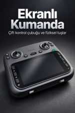 Kameralı Drone Katlanır Gövde ve Yedek Pervane Seti