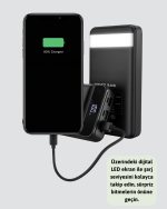Profesyonel 50.000 mAh Powerbank – Aynı Anda Birden Fazla Cihaz Şarj Eden, Dayanıklı ve Güvenli Taşınabilir Şarj Cihazı