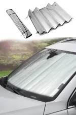 Katlanabilir Oto Ön Cam Güneş Koruma Isı Yalıtımlı Peugeot 3008 Nissan Qashqai Honda Civic Volkswagen Passat