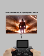 HDMI Destekli S10 Gamepad 520 Oyunlu TV’ye Bağlanabilir Atari 2025 Model