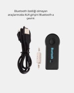 Bluetooth Araç Kiti AUX MP3 Çalar Kablosuz Eller Serbest Cihaz
