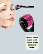 540 İğneli Titanyum Dermaroller Profesyonel Ev Tipi Cilt Yenileme Aparatı