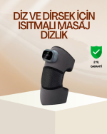 Diz ve Dirsek İçin Isıtmalı Masaj Dizlik Aparatı