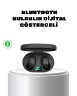 ANC Bluetooth Kulaklık – Suya ve Tere Dayanıklı, Uzun Pil Ömürlü, Mikrofonlu Kablosuz Kulaklık
