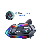 BT5.3 Motosiklet Kask İletişim Sistemi Çift Telefon Destekli