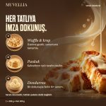 Muvellia Beyaz Çikolata Sosu Waffle Krep Pankek 300 g
