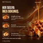 Muvellia Karamel Aromalı Sos Waffle Krep Pankek 300 g