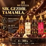 Muvellia 4'lü Set Sosu Waffle Krep Pankek 4 x 300g
