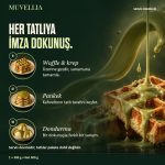 Muvellia Antep Fıstık Aromalı Sos Waffle Krep Pankek 300 g