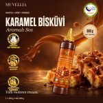 Muvellia Karamel Bisküvi Aromalı Sos Waffle Krep Pankek 300 g