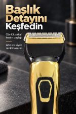 Erkek Bakım Seti Kablosuz Kullanımlı Üç Başlıklı