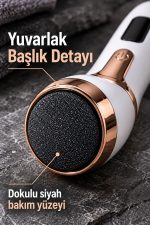 Tek Düğmeyle Hız Ayarlı Şarjlı Ayak Törpüsü