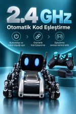 El Hareketleriyle Kontrol Edilen Kumandalı Robot Köpek