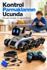 El Hareketleriyle Kontrol Edilen Kumandalı Robot Köpek