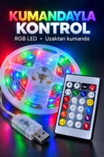 İç ve Dış Mekân RGB LED Tel Aydınlatma