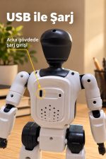 Hareket Sensörlü Robot Oyuncak Elle Yönlendirme Özellikli