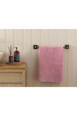 Pure Basic Yüz Havlusu 50X90 Cm Açık Gül Kurusu