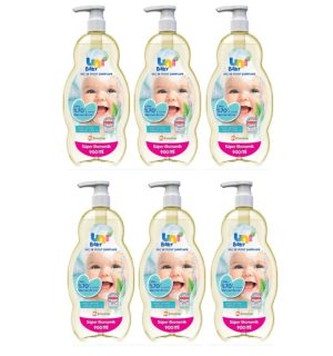 Uni Baby Saç Ve Vücut Şampuan 900 Ml x 6 Adet