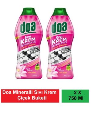 Doa Sıvı Krem Mineralli Çiçek Buketi 750 Ml Vegan x 2 Adet