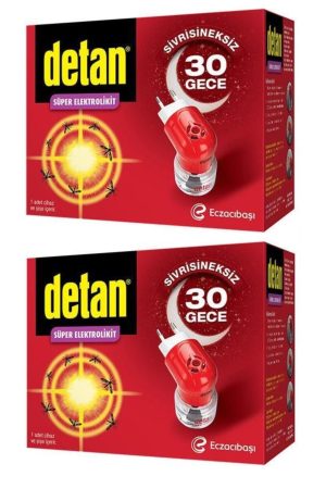 Detan Süper Elektrolikit Cihaz - 30 Gece X 2 Adet