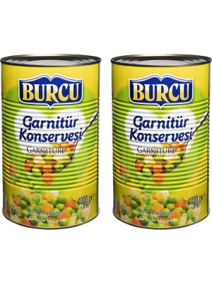 Burcu Garnitür Konservesi 4000 Gr x 2 Adet