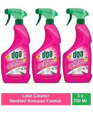 Doa Leke Çıkarıcı Sprey 750 Ml Vegan x 3 Adet