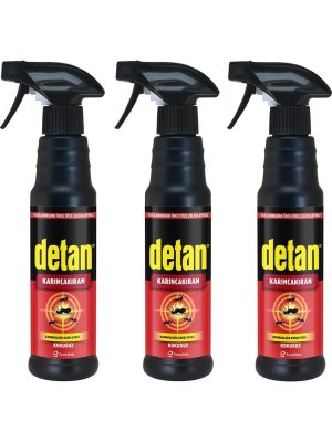 Detan Karınca Kıran İlacı Kokusuz 325 Ml x 3 Adet