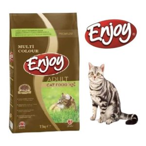 Enjoy Tavuklu Yetişkin Kedi Maması 15+1 Kg