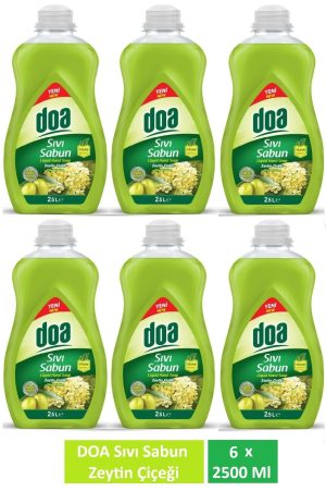 Doa Sıvı Sabun Zeytin Çiçeği 2.5 Lt x 6 Adet