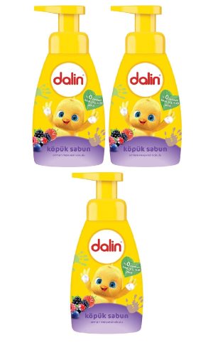 Dalin Bebek Köpük Sabunu 200 Ml Orman Meyveli x 3 Adet