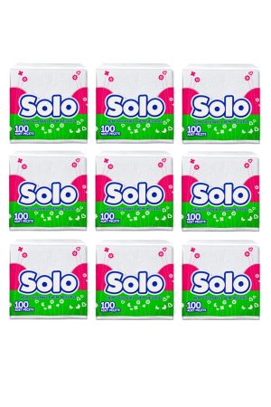 Solo 100'lü Peçete 9x100=900 Yaprak