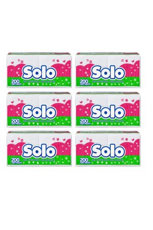 Solo Süper Peçete 6 X 200'lü