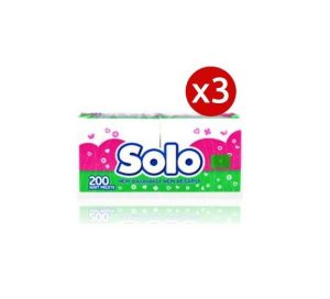 Solo Süper Peçete 200 Lü x 3 Adet